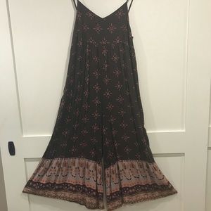 Natural Life floral jumpsuit